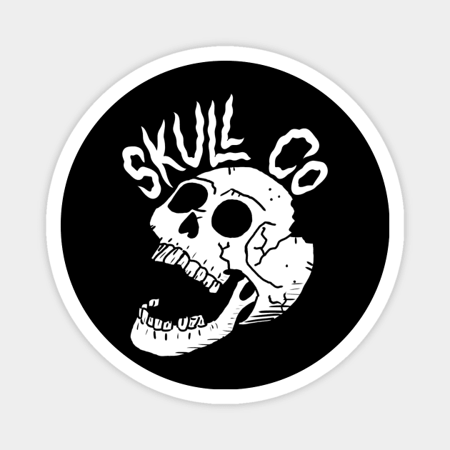 SkullCo Flagship Logo Magnet by Turnbolt